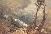 J.M.W. Turner Mer de Glace,in the Valley of Chamouni,Switzerland oil painting picture wholesale